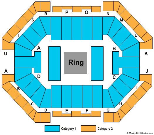 Accor Arena WWE Seating Chart